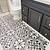 floor tiles bathroom black