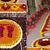 flower rangoli designs kanku pagla decoration