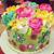 flower theme birthday cakes