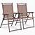 folding patio chairs home depot