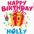 funny happy birthday holly images