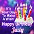 funny happy birthday judy images