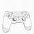 game controller drawing ps4
