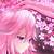 girl anime with pink hair