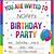 good birthday party invitation ideas