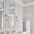 gray and white marble bathroom ideas
