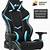 green soul gaming chair blue