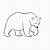 grizzly bear drawing easy