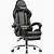 gtplayer gaming chair with footrest ergonomic massage