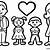 happy family family coloring pages