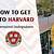 harvard university admissions visit