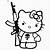 hello kitty coloring pages y2k