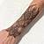 henna tattoo in arm