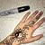 henna tattoo with sharpie