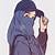 hijab aesthetic drawing