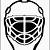 hockey goalie mask coloring pages