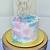 homemade gender reveal cake ideas