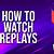 hots how to see quest status on watching replay