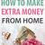 how can i make extra money from home