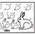 how do you draw a rabbit step by step