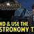 how do you use the astronomy table in hogwarts legacy