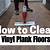 how to clean vinyl plank flooring after installation