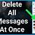 how to delete messages google voice