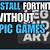 how to download fortnite on pc without epic games launcher