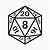 how to draw a 20 sided dice