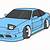 how to draw a 240sx