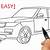 how to draw a 3d truck