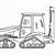 how to draw a backhoe