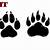 how to draw a bear paw