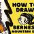 how to draw a bernese mountain dog step by step