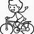 how to draw a bike rider