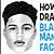 how to draw a black man face
