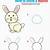 how to draw a bunny easy step by step