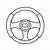 how to draw a car steering wheel