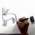 how to draw a cattle dog