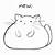 how to draw a chubby cat