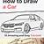 how to draw a cool car step by step