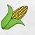 how to draw a corn cob