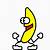 how to draw a dancing banana