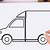 how to draw a delivery truck