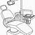 how to draw a dentist chair