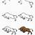 how to draw a easy bull