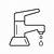 how to draw a faucet