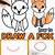how to draw a fox step by step easy