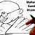 how to draw a gandhiji step by step