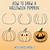 how to draw a halloween pumpkin step by step